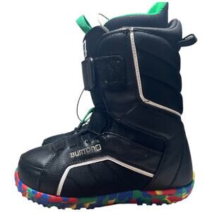 BURTON Zipline Boa Size 6k Snowboard Boots BOA FIT System Comfort Kid Friendly